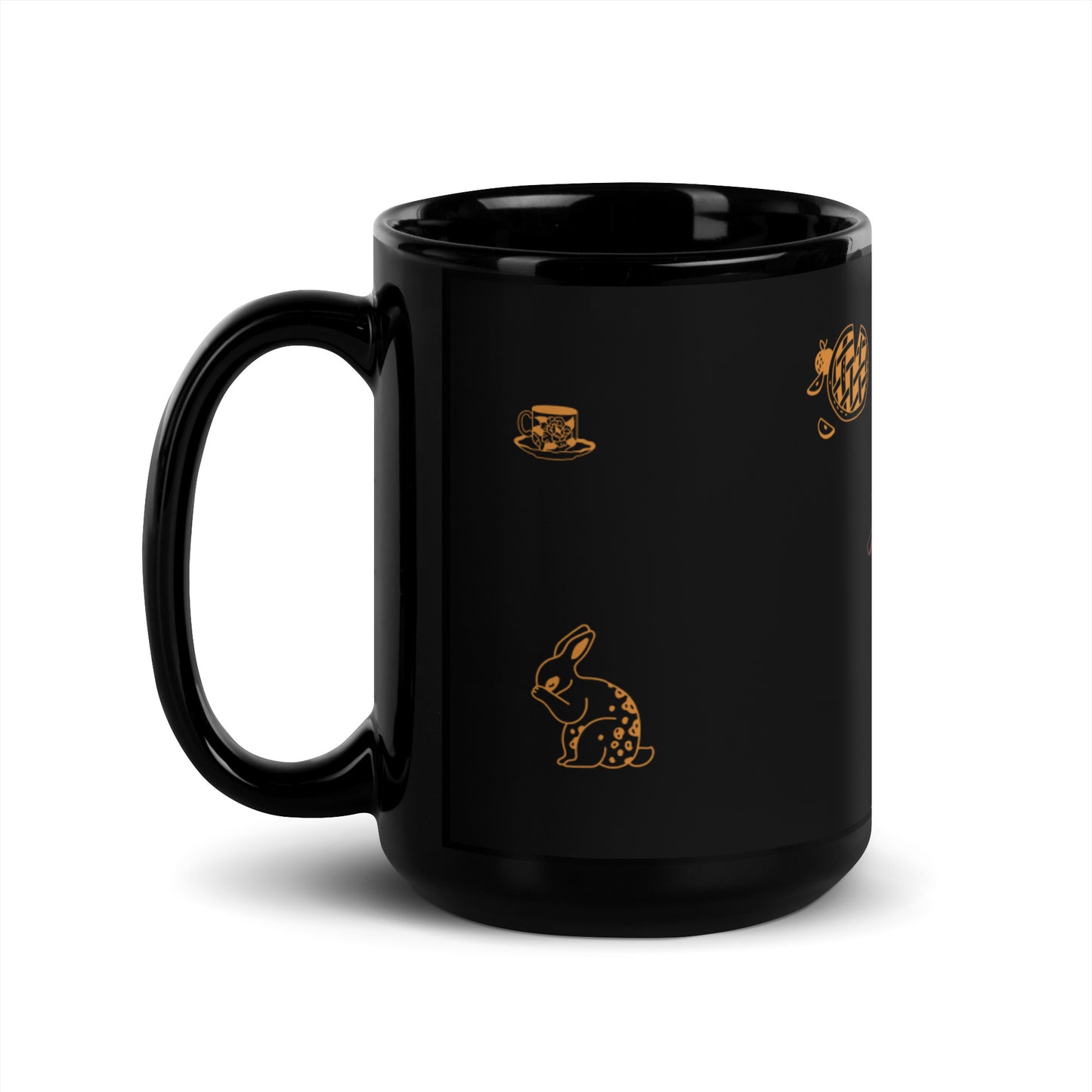 Black Glossy Mug